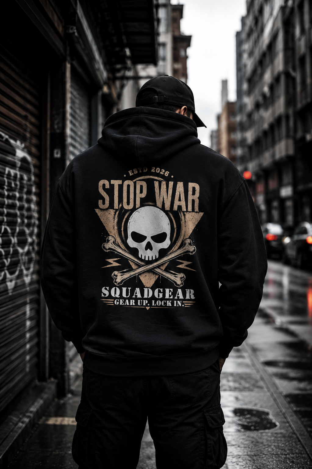 Squadgear Stop War Hoodie