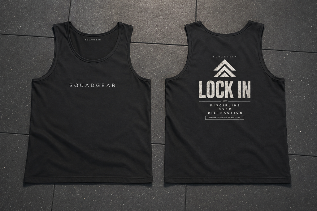 Squadgear Lock in Tank top