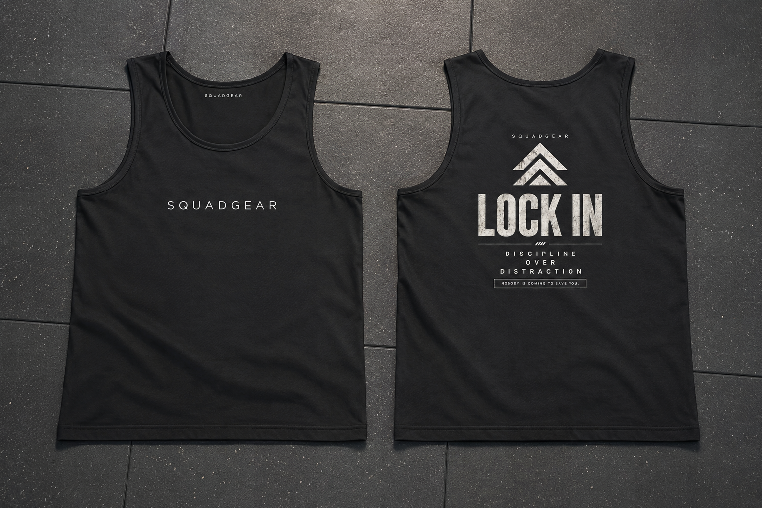 Squadgear Lock in Tank top