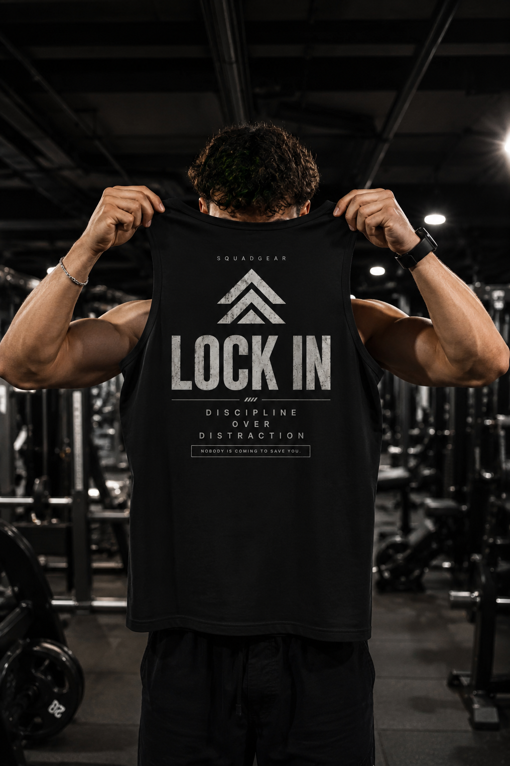 Squadgear Lock in Tank top