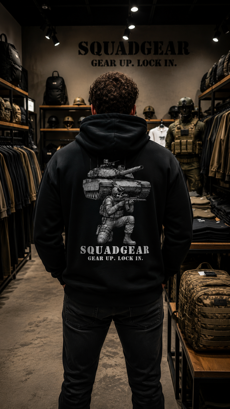 Squadgear Tank Hoodie